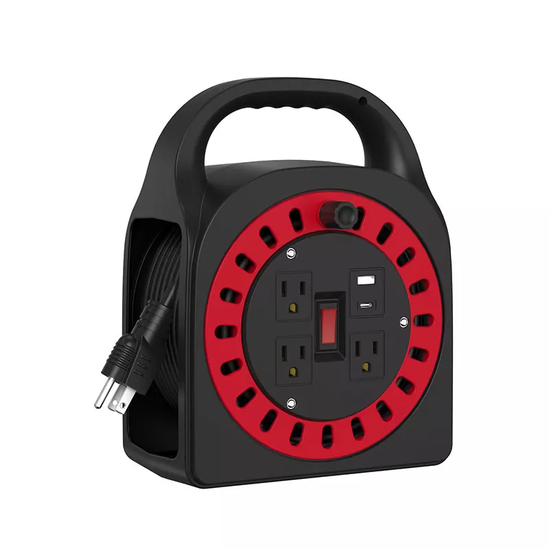 3 výstupy Usb cievka s plastovým káblom 50 stôp