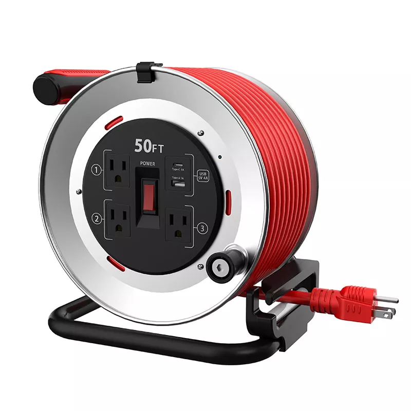 3 výstupy Usb4a navijak s kovovým káblom 50 stôp