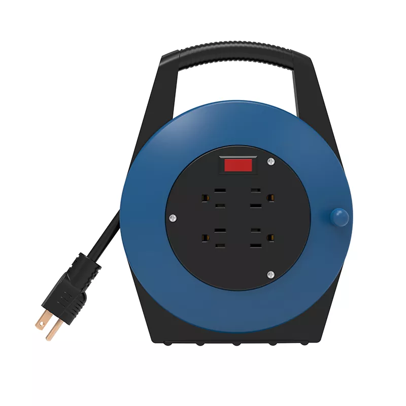 4 výstupy USB Plastové káble navijak 20 stôp